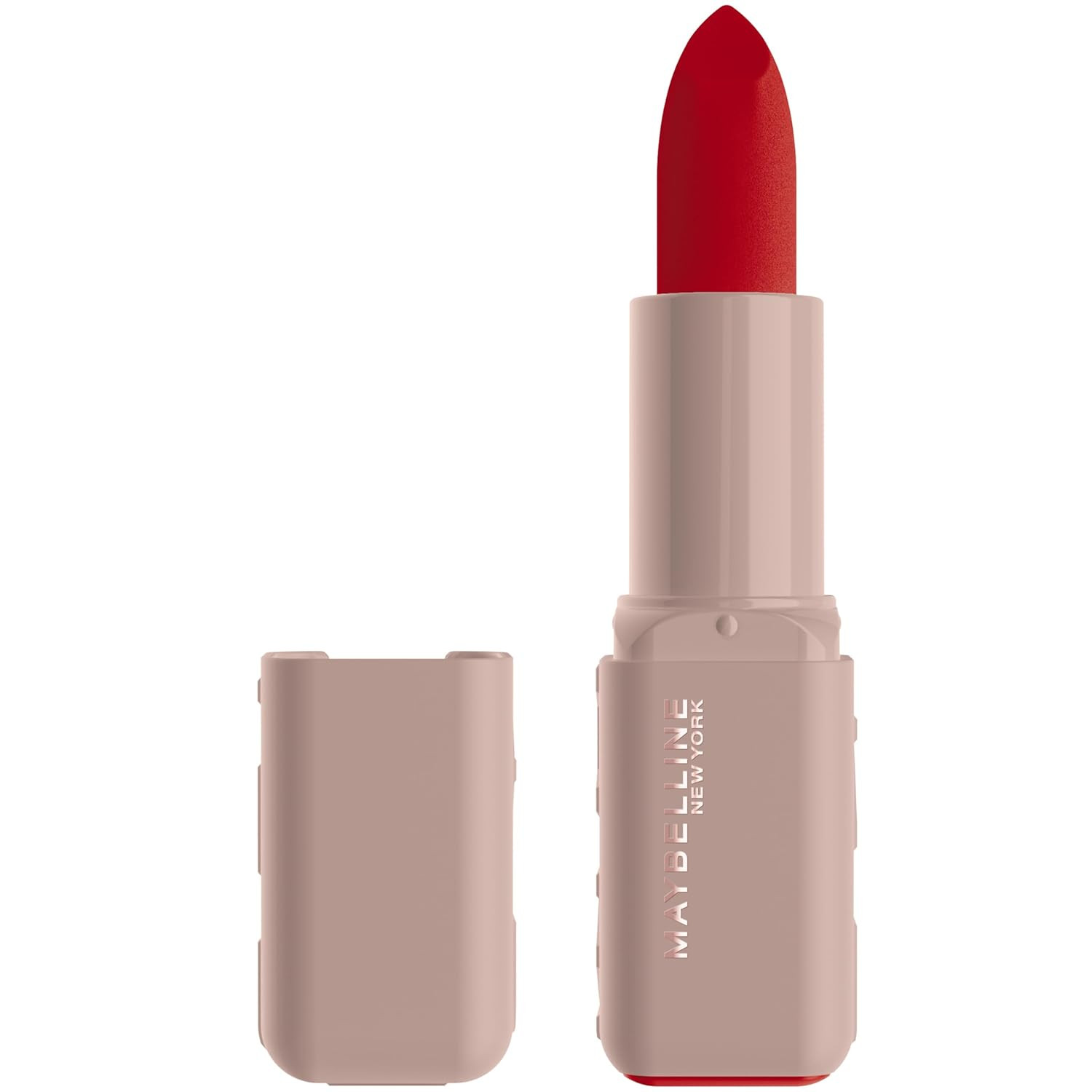 MAYBELLINE Serum Lipstick, Hydrating Lip Makeup with 8HRs of Lip Plumping Moisture with Hyaluronic Acid + Oil Blend, Wild Card (Midtone Red Matte) | Amazon (US)