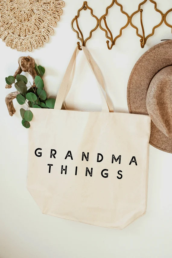 Grandma Things Tote Bag | Etsy | Etsy (US)