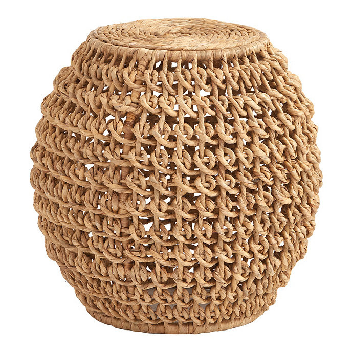 Tulum Woven Garden Stool | Ballard Designs, Inc.