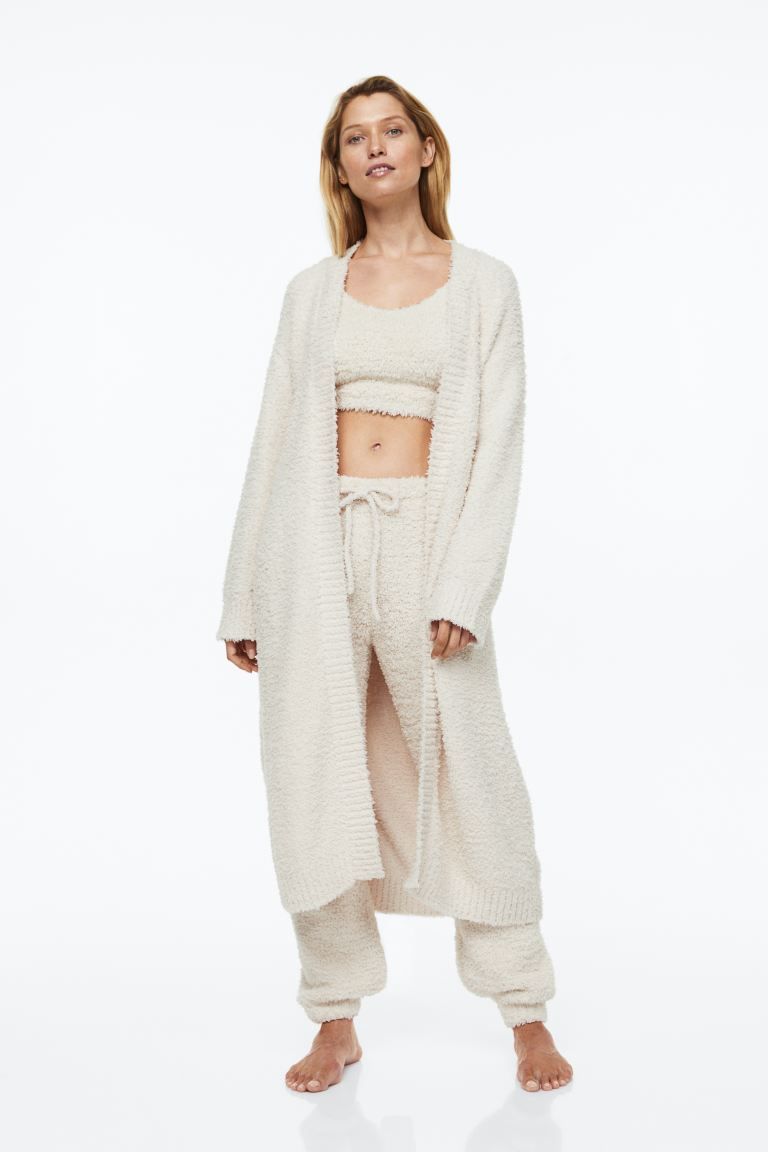 Fluffy Bathrobe - Light beige - Ladies | H&M US | H&M (US)