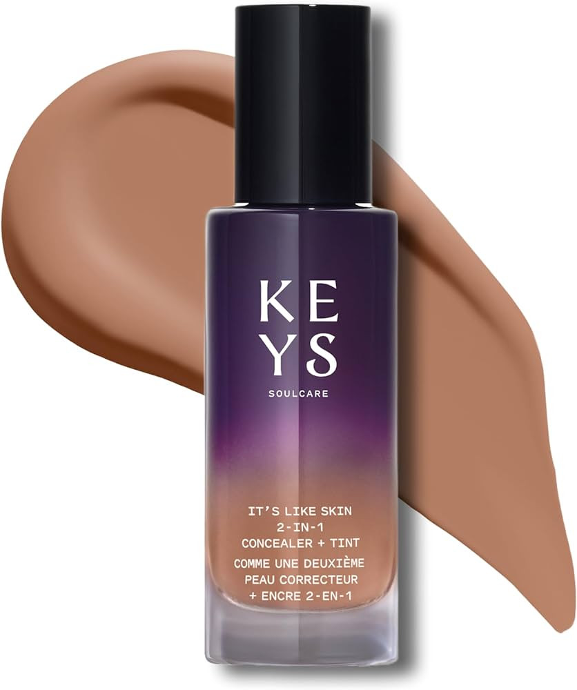 Keys Soulcare It's Like Skin 2-In-1 Concealer + Tint, Brightens & Blurs with Niacinamide & Squala... | Amazon (US)