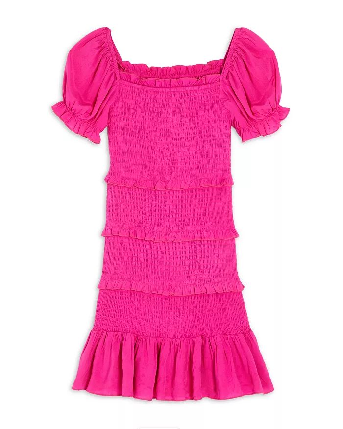KatieJnyc Girls' Laila Puff Sleeve Tiered Smocked Dress - Big Kid Back to results -  Kids - Bloom... | Bloomingdale's (US)