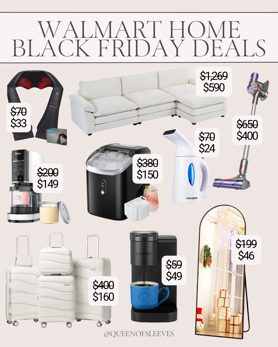 Walmart Early Black Friday Deals | Early Black Friday Sale | Walmart Home Deals | Holiday Sales | Cyber Sale | Dyson Sale | Luggage Sale | Keurig Sale | Ninja Sale | Walmart Sale 

#LTKHome #LTKSaleAlert #LTKCyberWeek