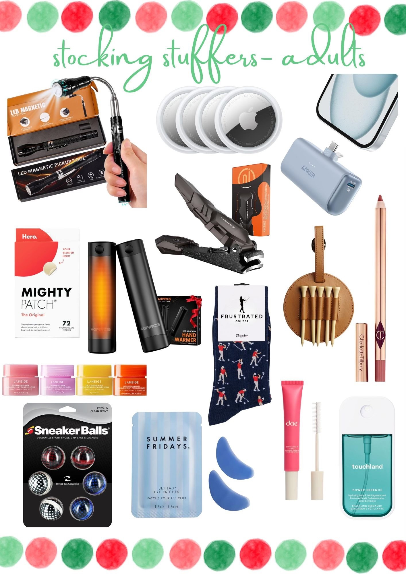 Last minute stocking stuffers for adults! Grab these while you can and finish up that shopping list! 

#LTKFindsUnder50 #LTKGiftGuide #LTKHoliday