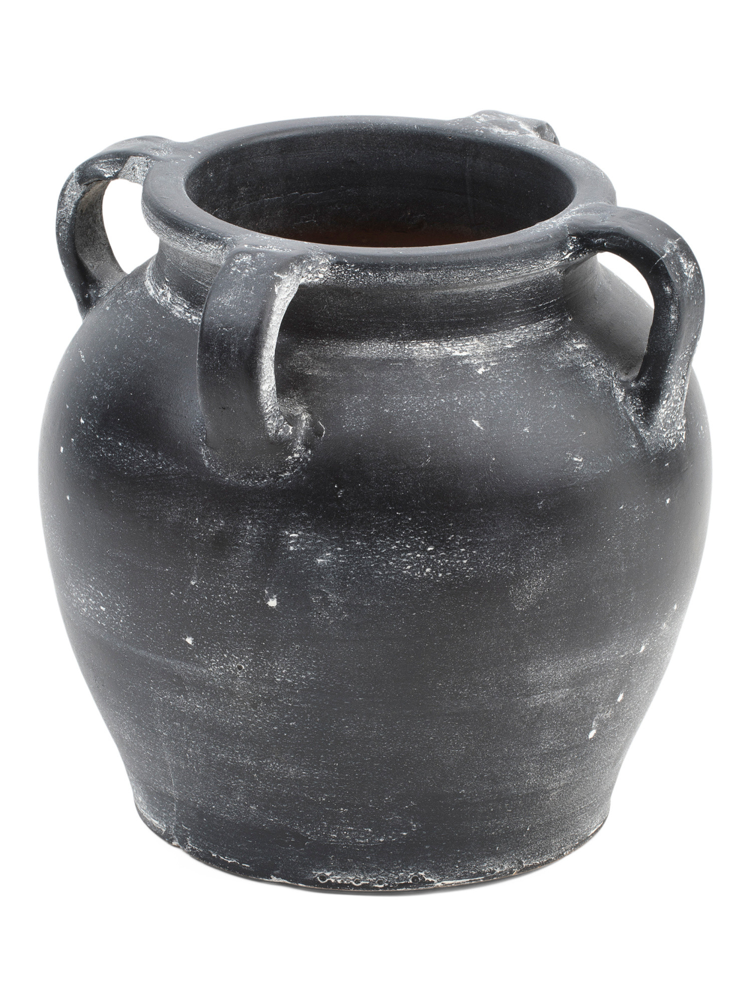 11in Terracotta Vase With Handles | TJ Maxx