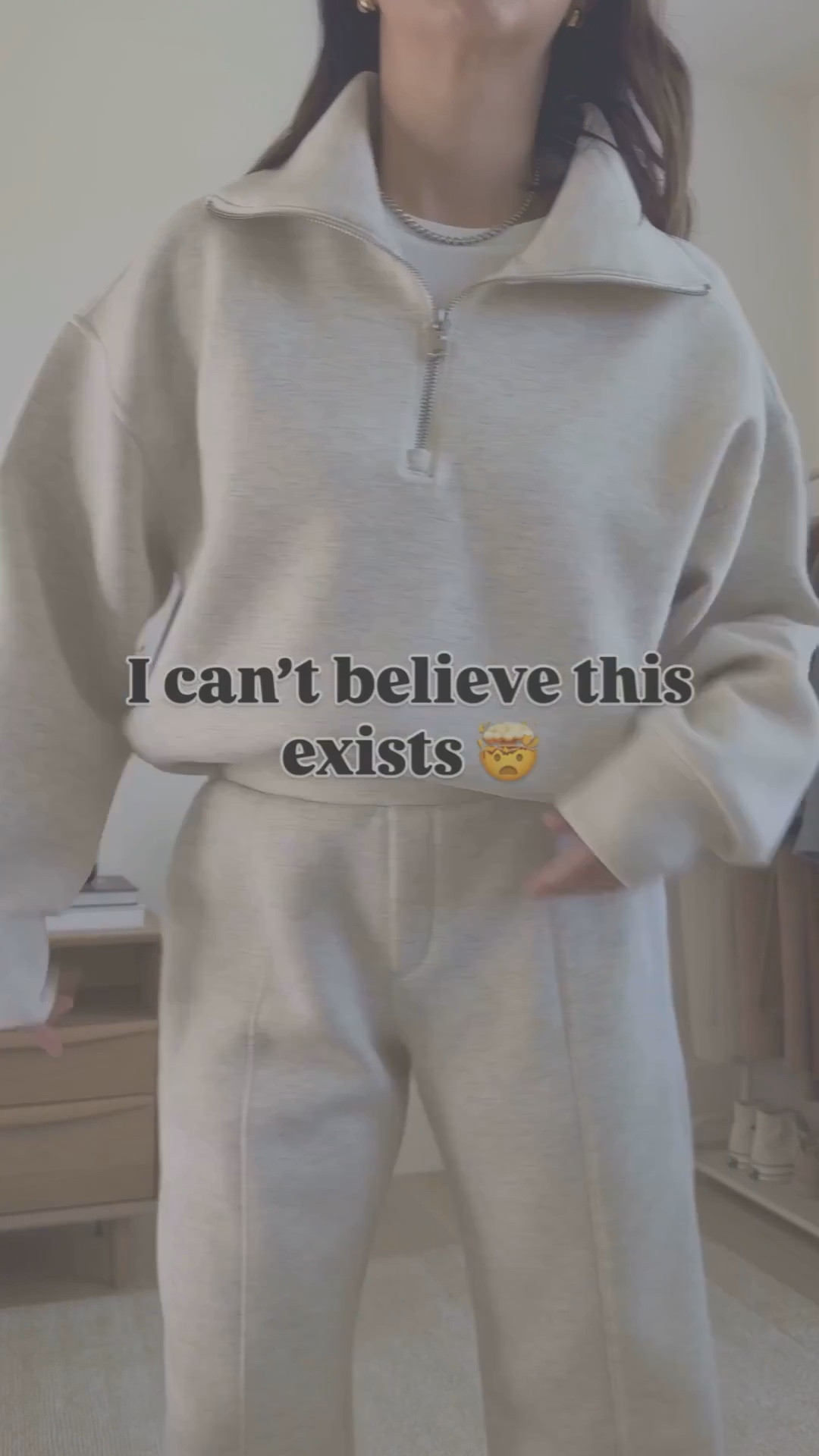 Old Navy Bounce Fleece sweatshirt and pants. Truly, incredible material and the drape is stunning! Wearing petite small in both the top and bottoms, but I'd say these run tts. I sized up for extra comfort.  Petite pants run slightly long on me, but I'm 5ft with short legs - should work for most you petite ladies. 50% off!

Fall style, petite style, athleisure 



#LTKFindsUnder50 #LTKCyberWeek #LTKSaleAlert