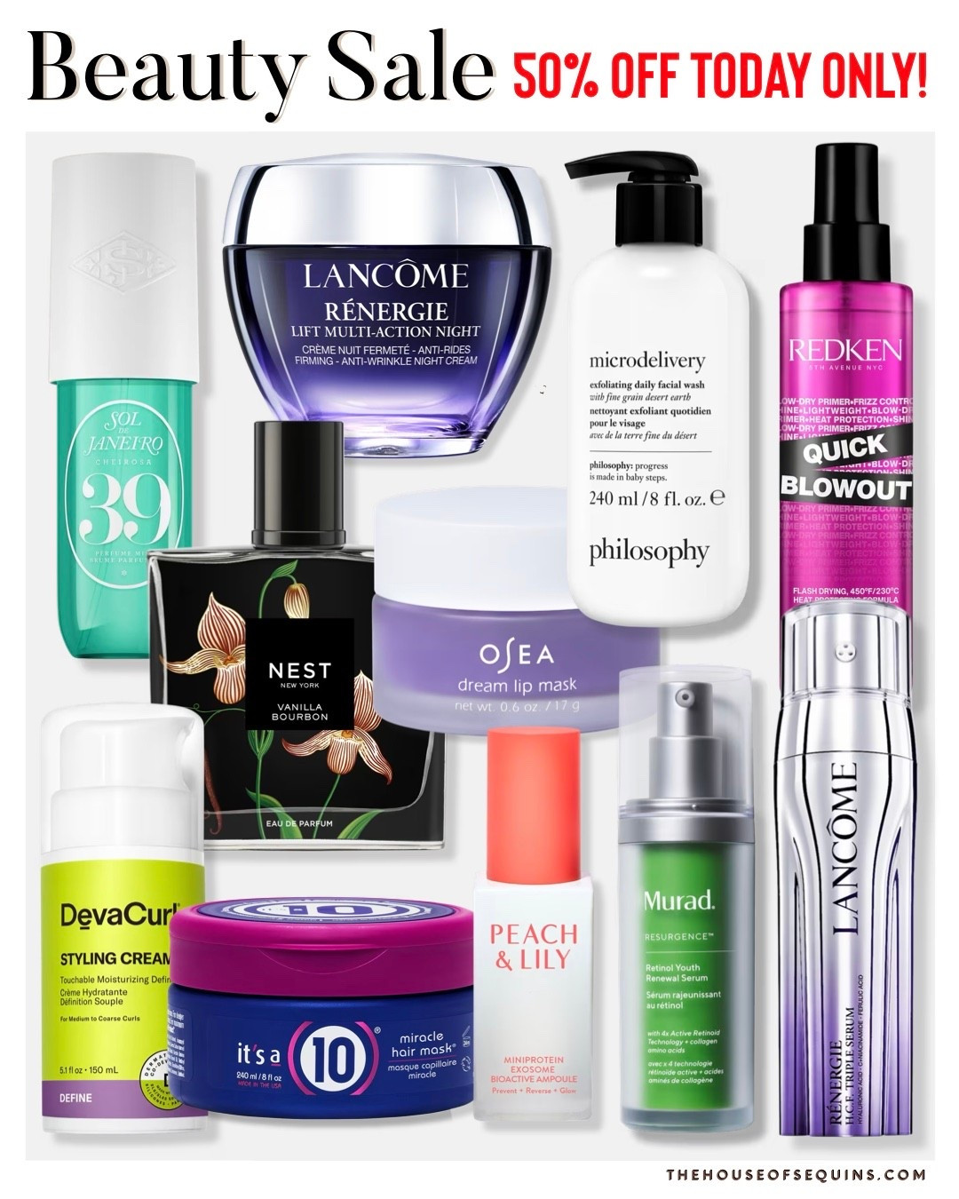 Shop Ulta’s 21 Days of Beauty! 50% OFF select beauty TODAY ONLY!

#LTKstorytime