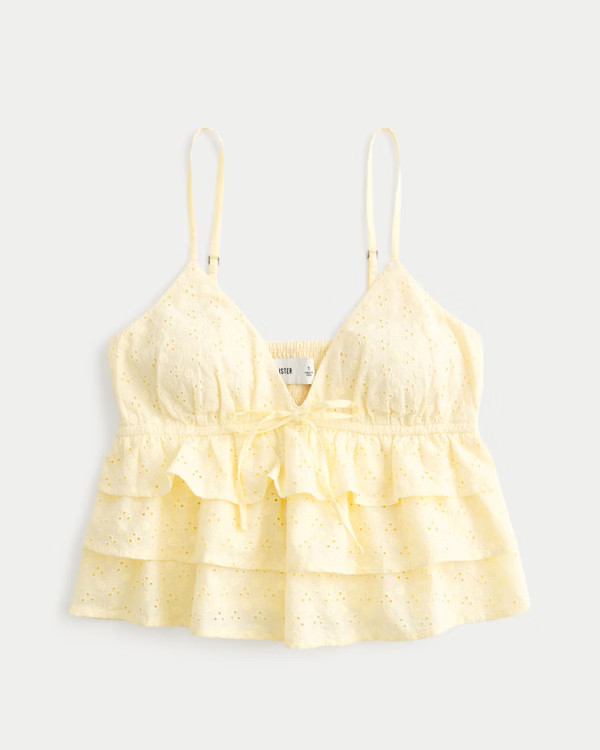 Easy Tiered Blouse | Hollister (US)