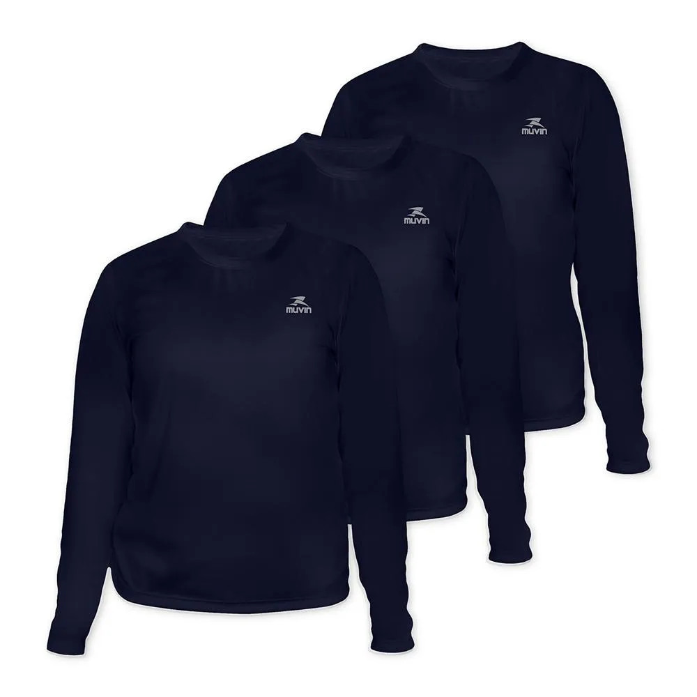 Camisa Manga Longa Dry Basic LS FPS50 - Feminino - Kit com 3 | Decathlon (BR)