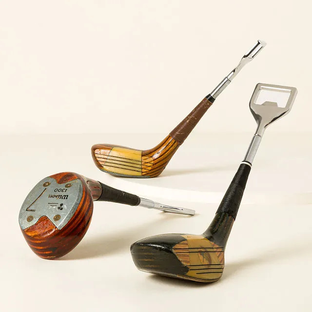 Reclaimed Golf Club Bottle Opener | UncommonGoods