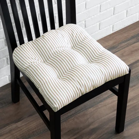 Gracie Oaks Charis Non-Skid Indoor Dining Chair Pad Cushion | Wayfair North America
