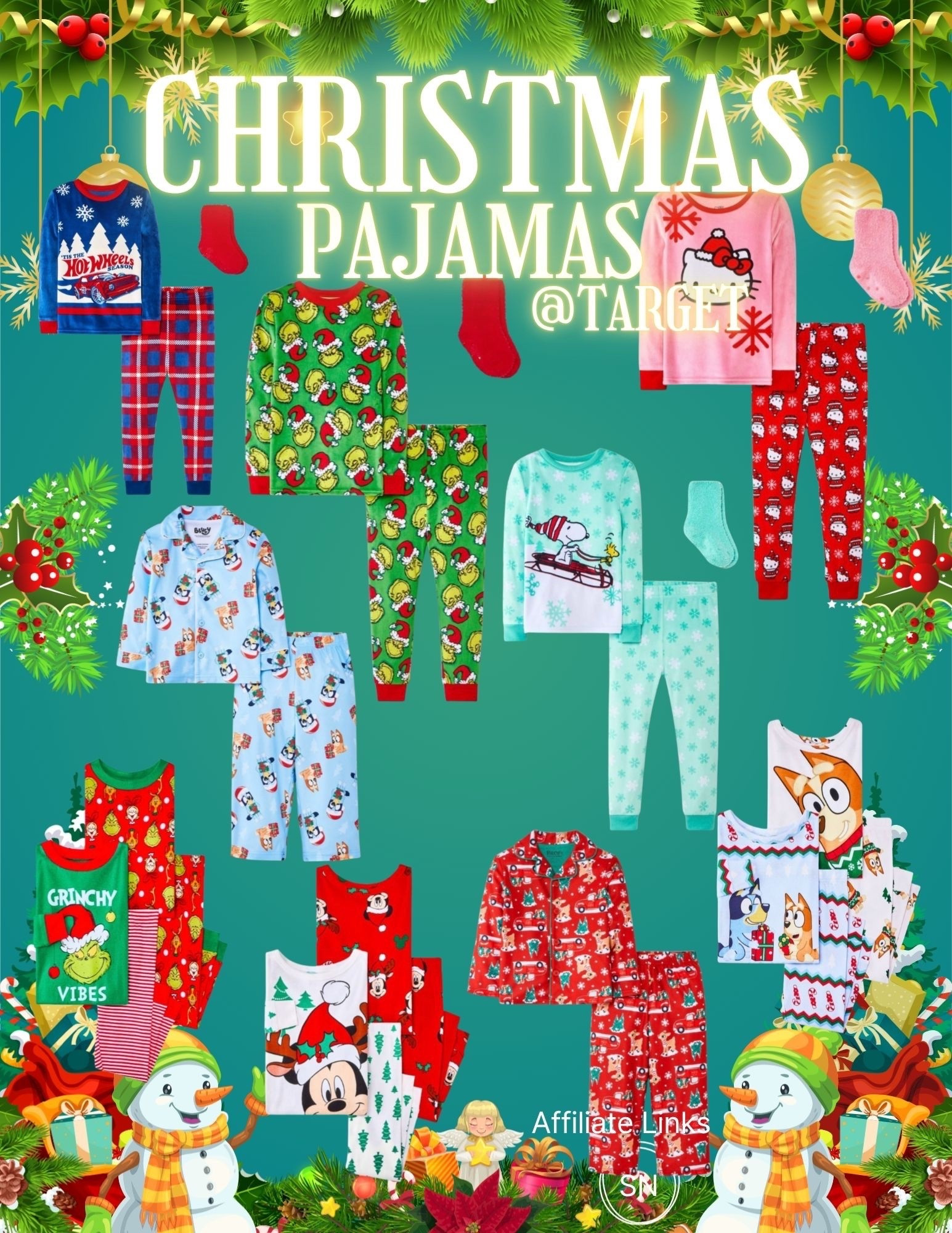 Target has the best Christmas pajamas for the kiddos. 

#LTKHoliday #LTKFamily #LTKKids