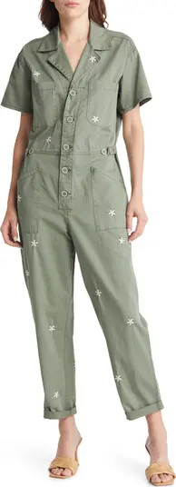 Pistola Grover Embroidered Cotton Field Jumpsuit | Nordstrom | Nordstrom