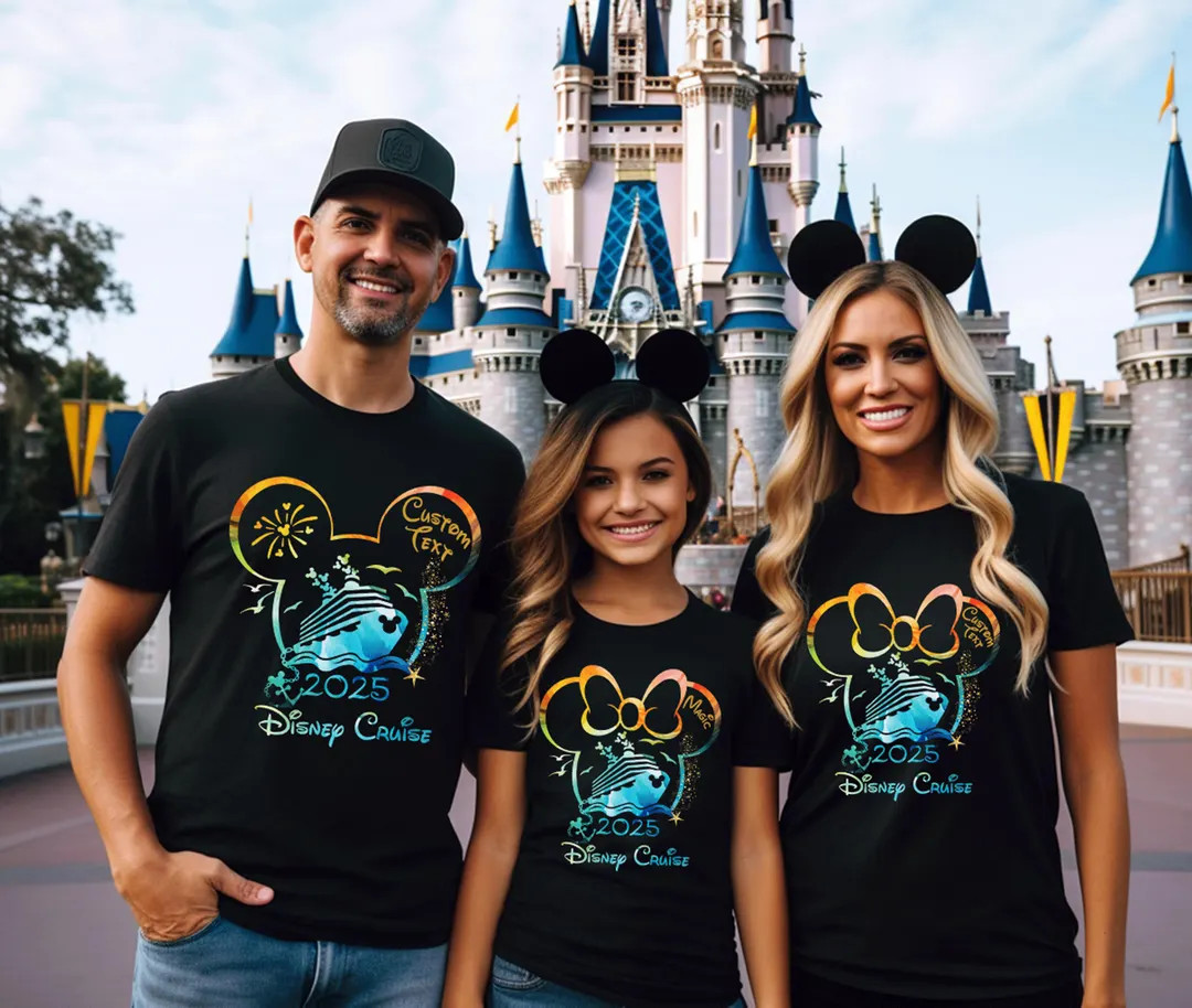 Disney Cruise 2025 shirt, Disney Cruise Family shirts, Disney Cruise Squad shirt, Minnie & Mickey... | Etsy (US)