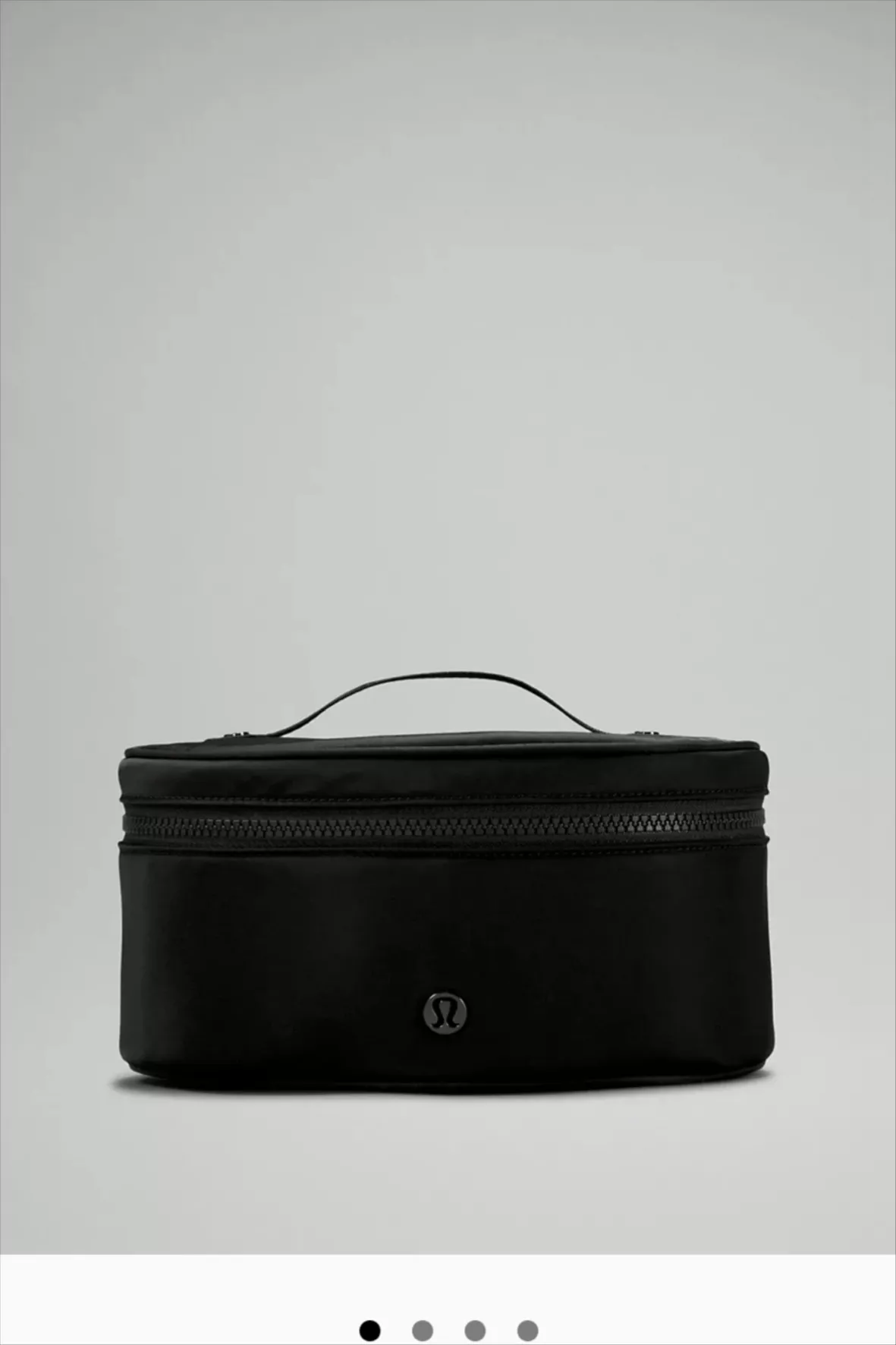 lululemon makeup bags Travel Toiletry Bag 3.5L-Colour Black Trend Emporium Stow Toiletries Securely In This Structured Bag With A Wipeable Lining That Protects Your Luggage From Any Toothpaste Or Makeup Spills Back to School Small Makeup
