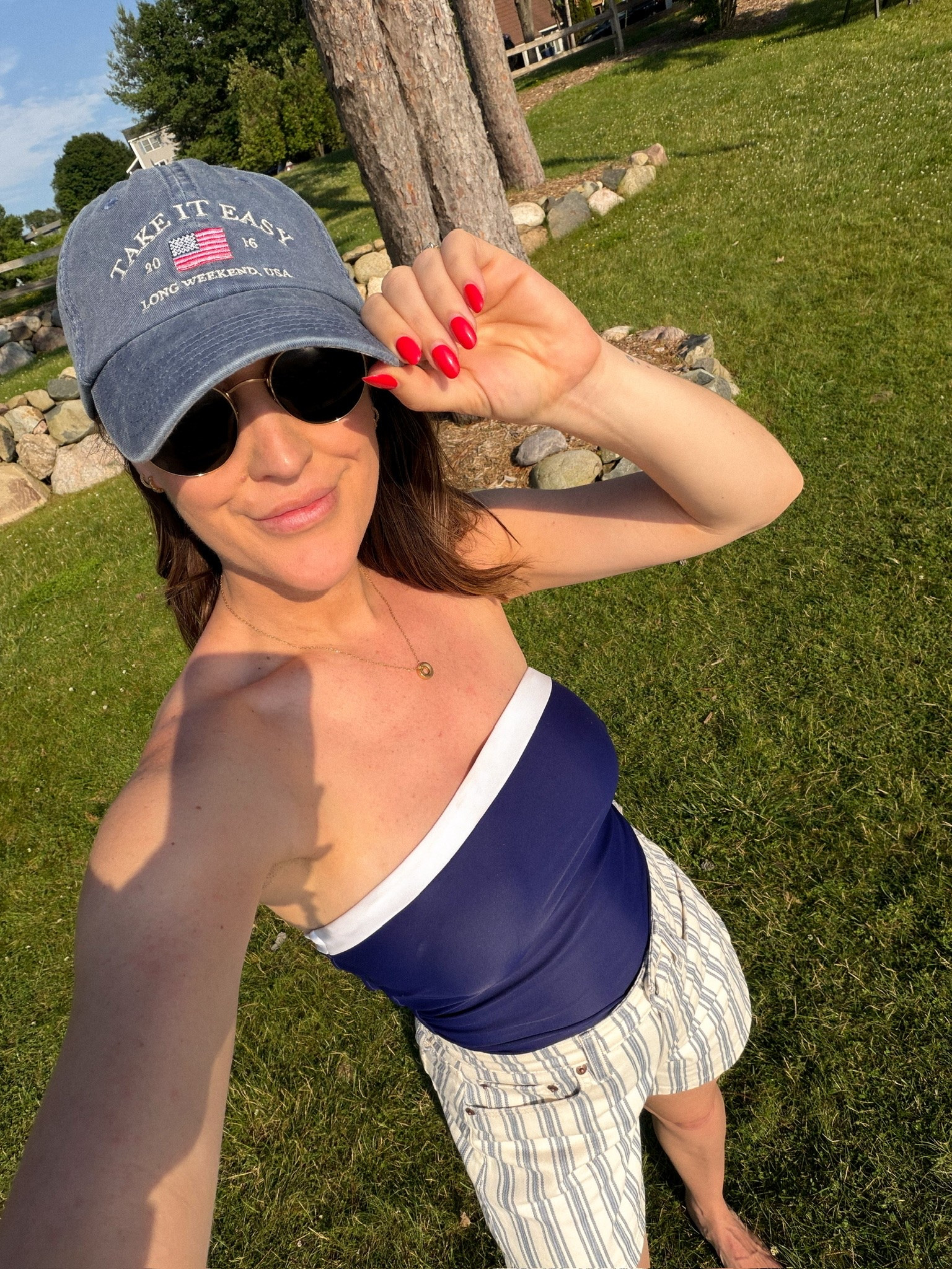 My absolute favorite @abercrombie one piece and dad shorts!! Fit TTS

#LTKSwim #LTKTravel #LTKSeasonal