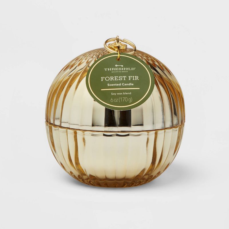 2-Wick Holiday Forest Fir Figural Ornament Candle - Threshold&#8482; | Target