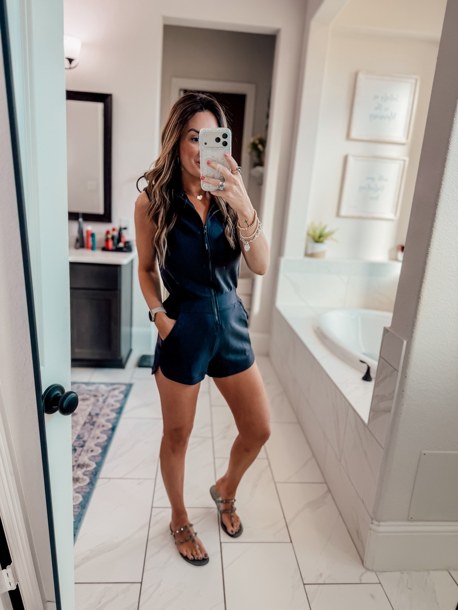 Wearing an XS in this romper from Walmart, comes in 4 colors!

#LTKmomlife #LTKgrwm #LTKootd