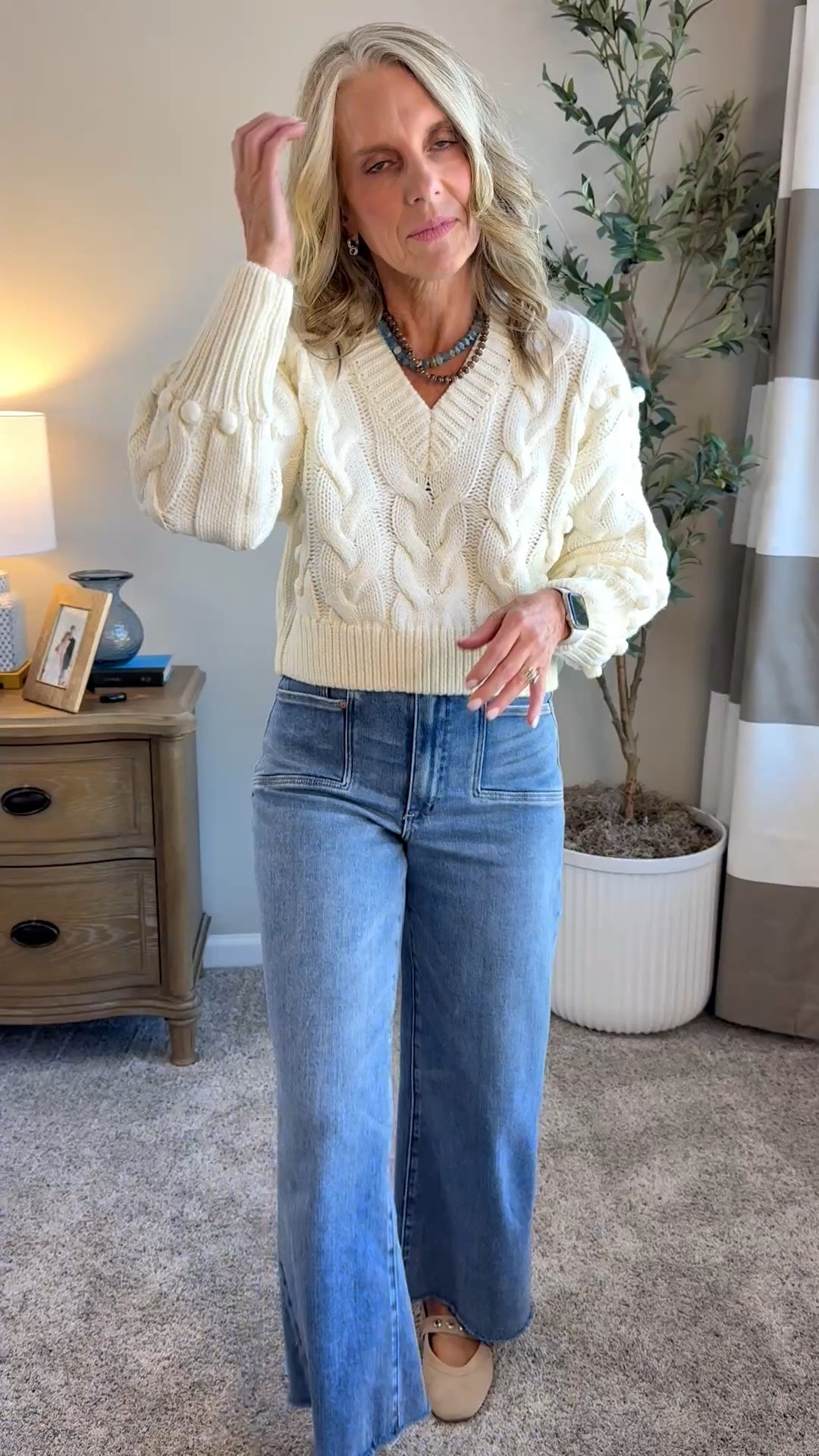 Oh my cuteness!!! if there was ever a perfect sweater, this is it, and you know I love my Paige jeans
@Tuckernuck @Paige