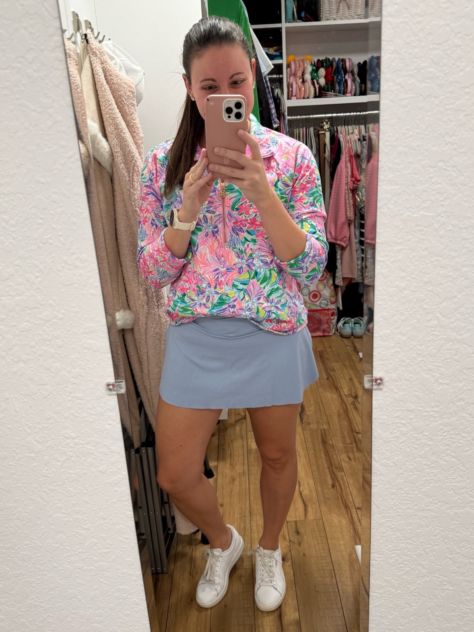 Disney bound in my Lilly Pulitzer Disney pullover! Lilly has 25% off for purchases over $100 through 7/1/26! Get your favorite items on sale!

#LTKSaleAlert #LTKTravel #LTKootd
