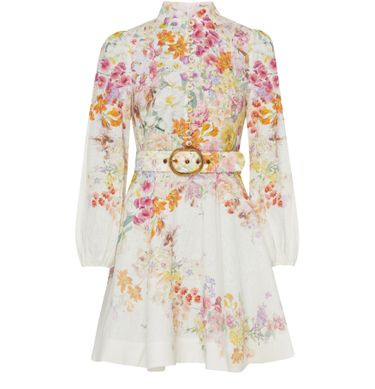 Natura buttoned mini dress - ZIMMERMANN | 24S US
