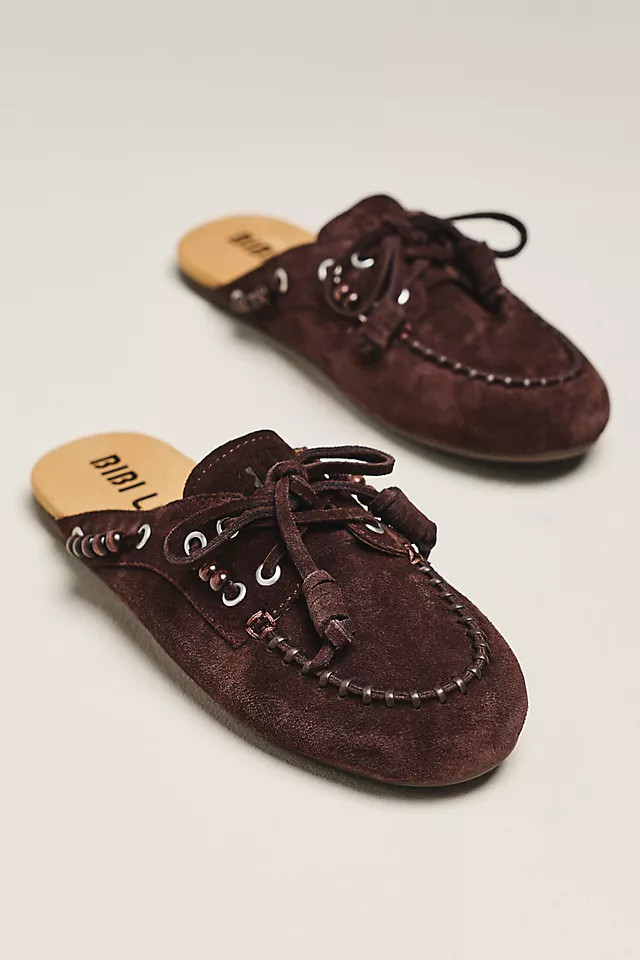 Beaded Moccasin Mules | Anthropologie (US)