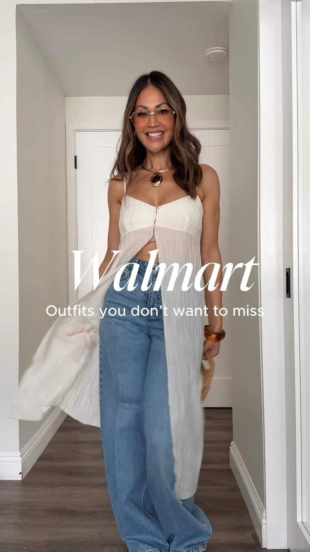 Walmart outfits you DONT want to miss!!! 

Sizing info:
Look 1 
White tee: XS
Wide leg jeans :2
Look 2/3
Dresses: XS
Look 4
Tank top: medium
Wide leg jeans :2
Look 5
Denim shorts jumpsuit : small 
Look 6
Pink hoodie: small
Skort: XS
IM
5’4”/130

#LTKOver40 #LTKFestival #LTKootd