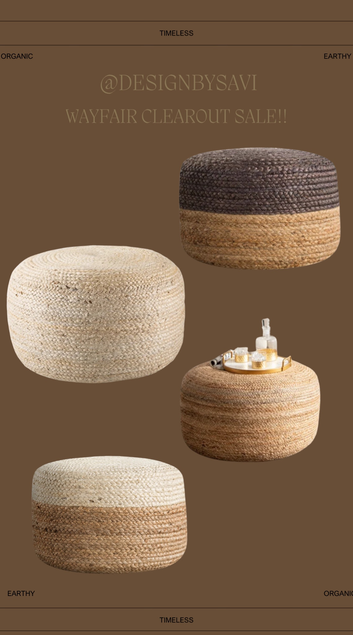 Wayfair ottoman sale under $100! 🤎

Ottoman 
Living room
Furnishings
Pouf 
Study 
Office
Master bedroom 

#LTKsalealert #LTKfindsunder100 #LTKSpringSale