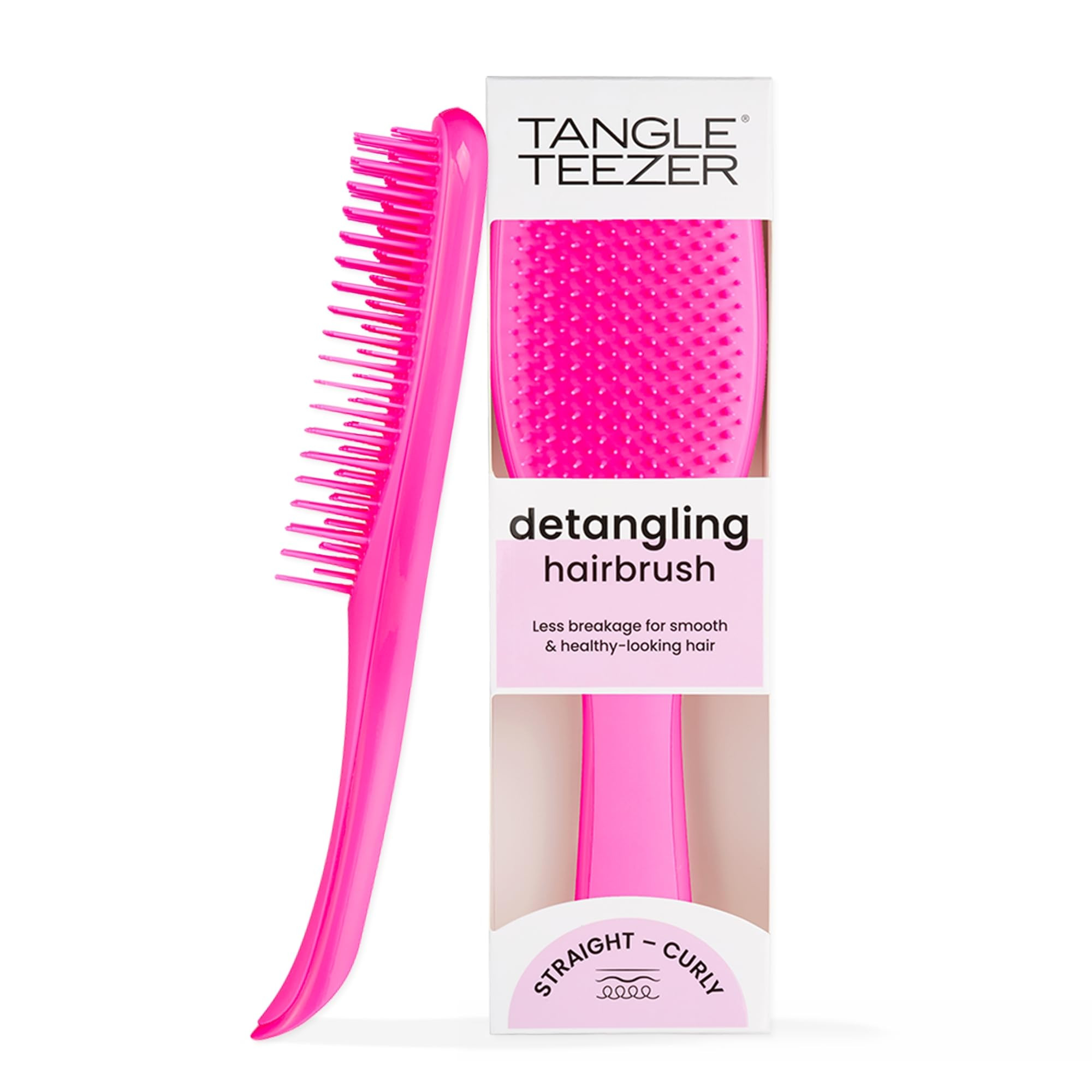 Tangle Teezer Ultimate Detangler Hairbrush for Wet & Dry Hair, Eliminates Knots & Reduces Breakag... | Amazon (US)