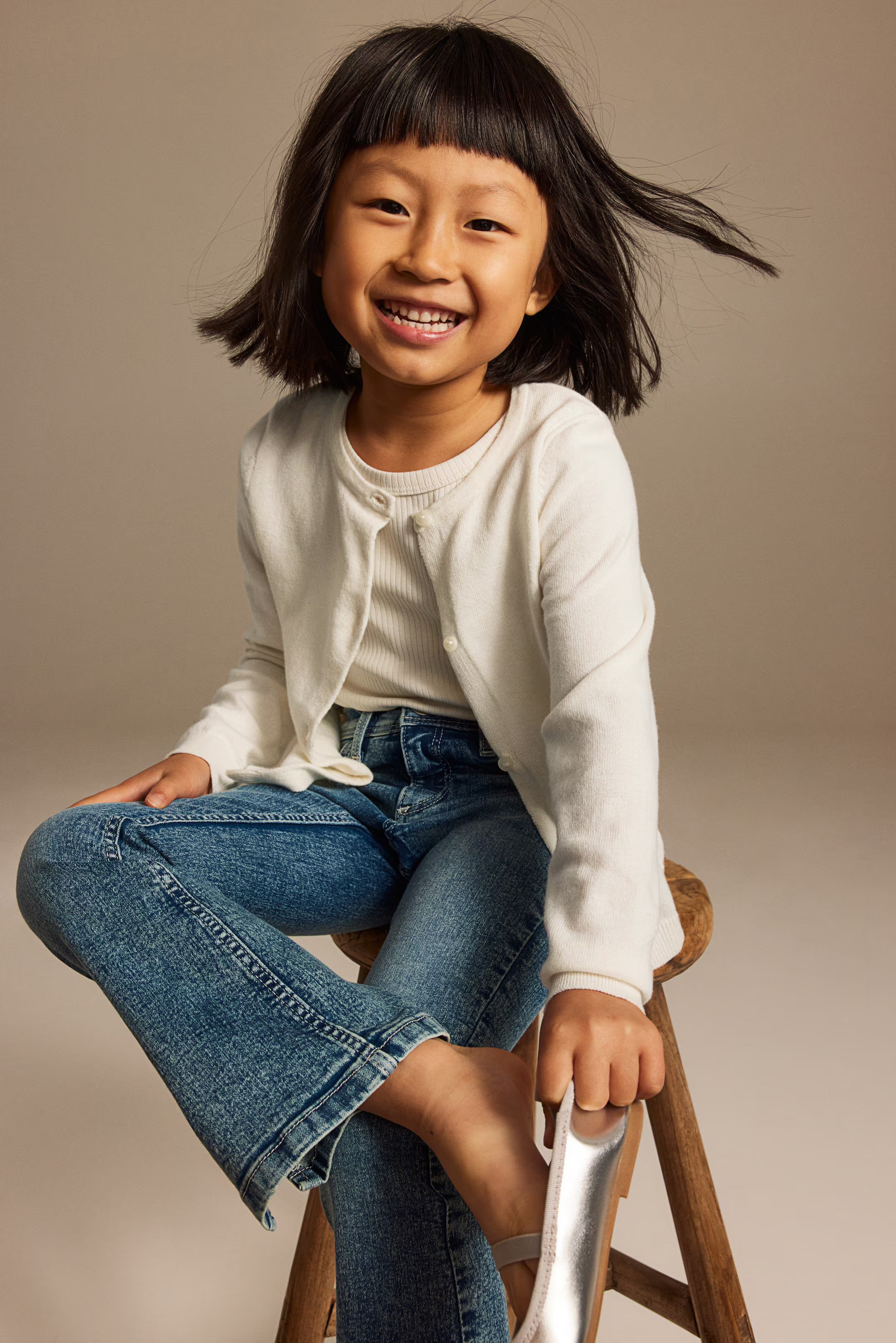 Fine-knit Cotton Cardigan | H&M (US + CA)