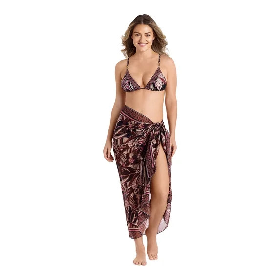 Sofia by Sofia Vergara Women's and Women's Plus Long Pareo Cover Up | Walmart (US)