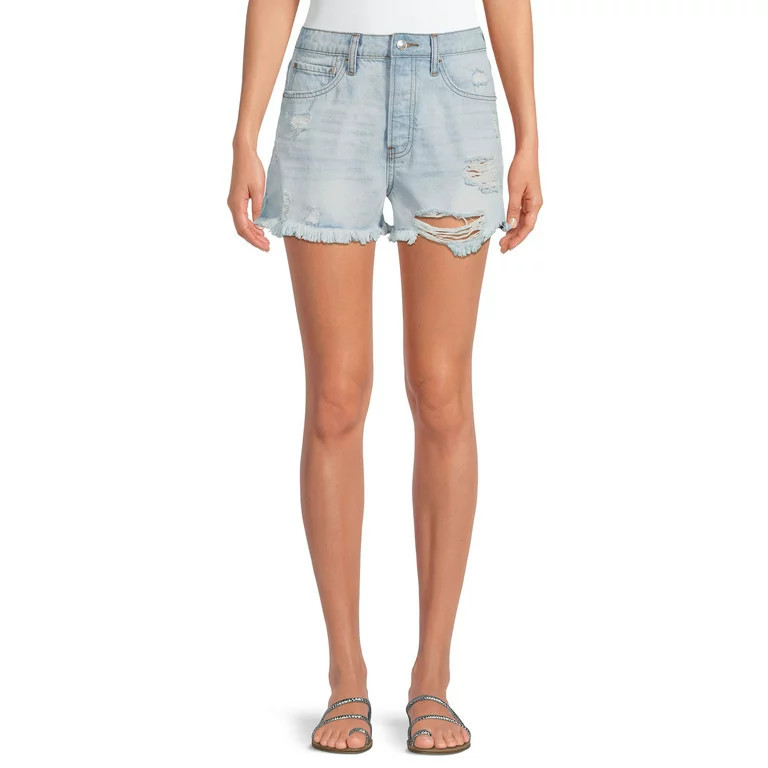 Vanilla Star Women's Juniors Festival Jean Shorts | Walmart (US)