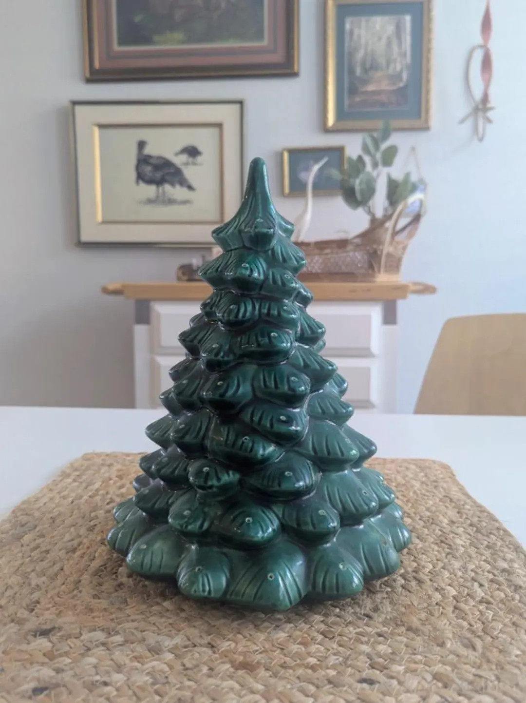 Vintage 1976 Holland Mold Ceramic Christmas Tree - Retro Holiday Decor - Etsy | Etsy (US)