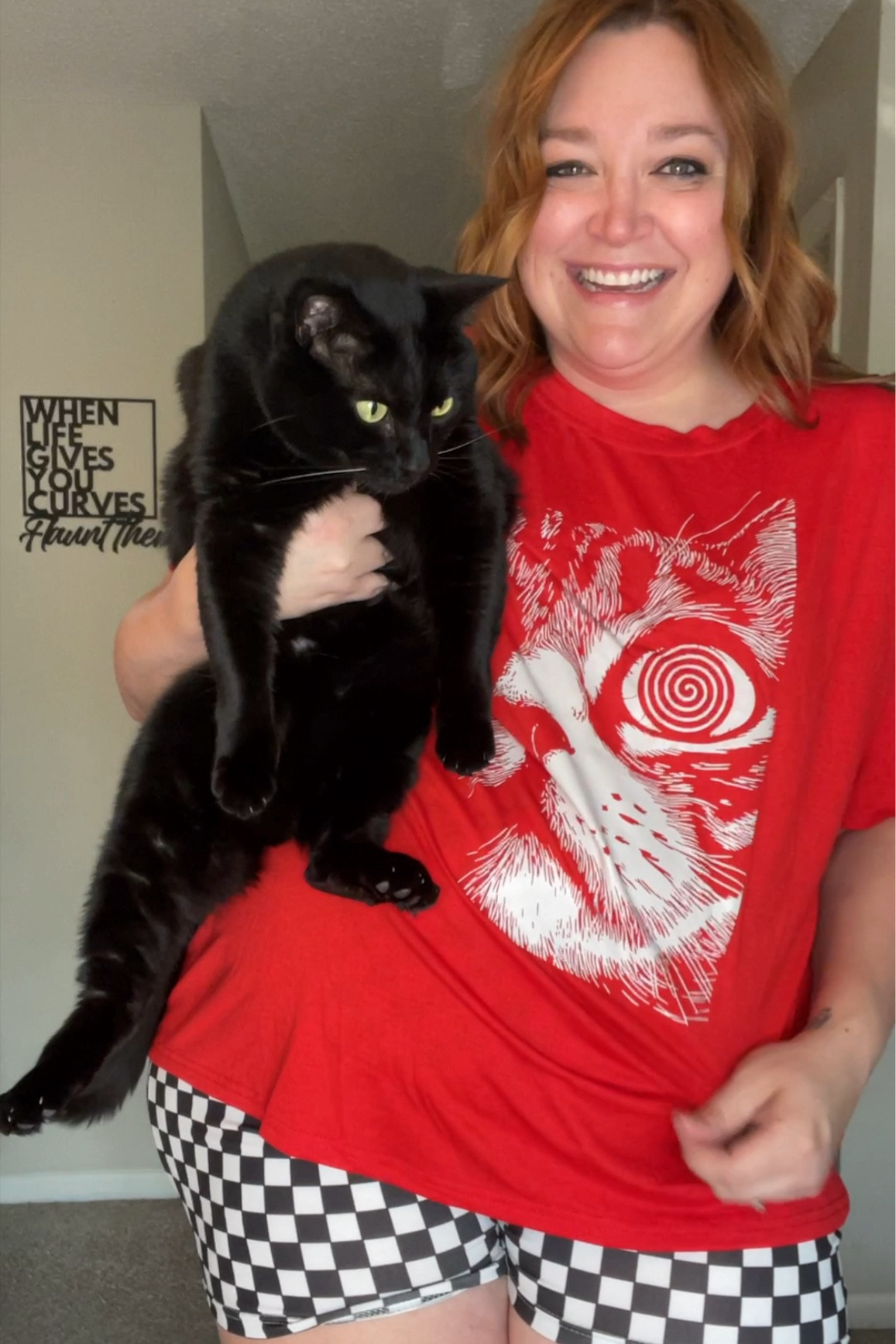 Cat not included*

24summertara for 15% off at SHEIN. Wearing US 18 / 3XL TTS

*to be fair I may be willing to barter since he’s generally an asshole 😹