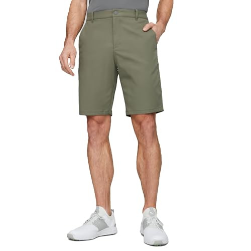 PUMA GOLF Mens Dealer 8 Shorts, Dark Sage, 33W X 8L US | Amazon (US)