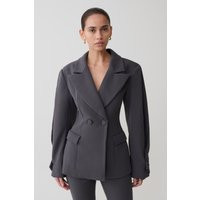 Wesley Structured Blazer / Charcoal Shadow | MESHKI | M | MESHKI US