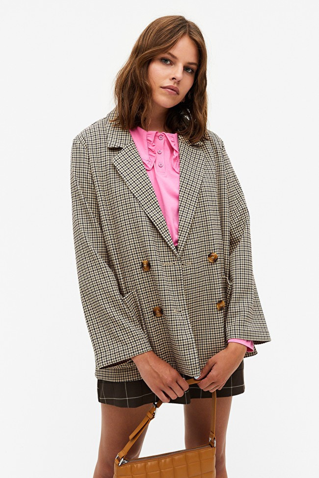 Zweireihiger Blazer | Monki