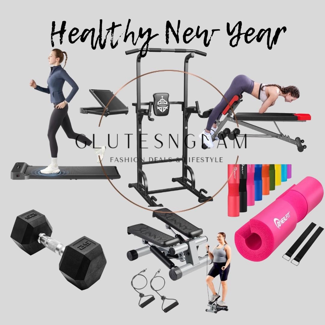 Healthy new year, home gym equipment, dumbbells, barbells, dumbbells, fitness equipment, walking pad, new year resolutions, fitness, workout  

#LTKHome #LTKSaleAlert #LTKfitnessgoals