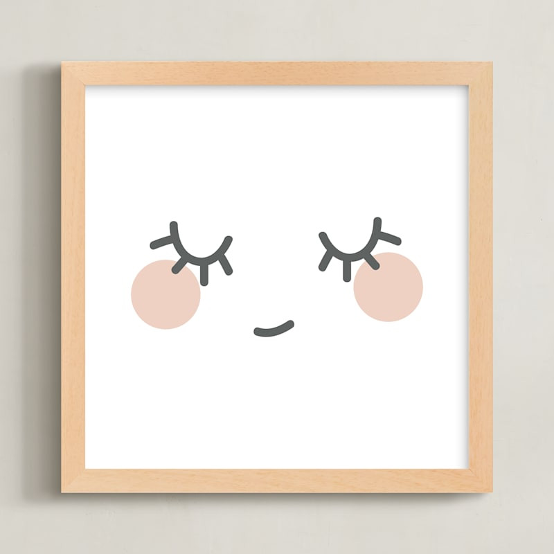 "Cheeky" - Drawing Limited Edition Art Print by Angela Garrick. | Minted