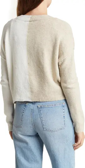 Love Tree Colorblock Crop Cardigan | Nordstromrack | Nordstrom Rack