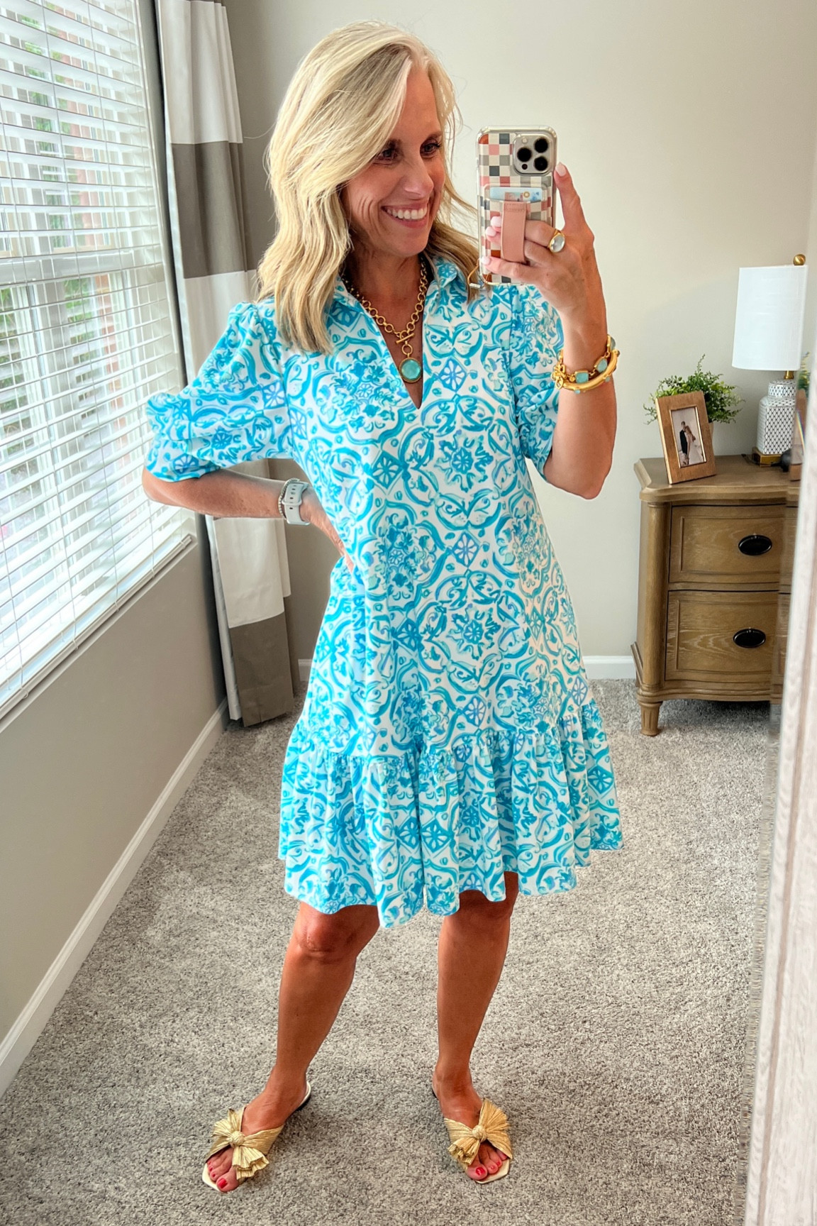 Wore this for church and baby boy shower. Comfortable all day long  

Use code LISAMITT on Loving Tan for a FREE mitt

#LTKStyleTip #LTKOver40