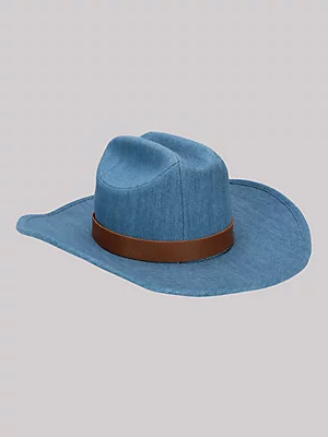 Women's Denim Pocket Cowboy Hat | Women's ACCESSORIES | Wrangler® | Wrangler