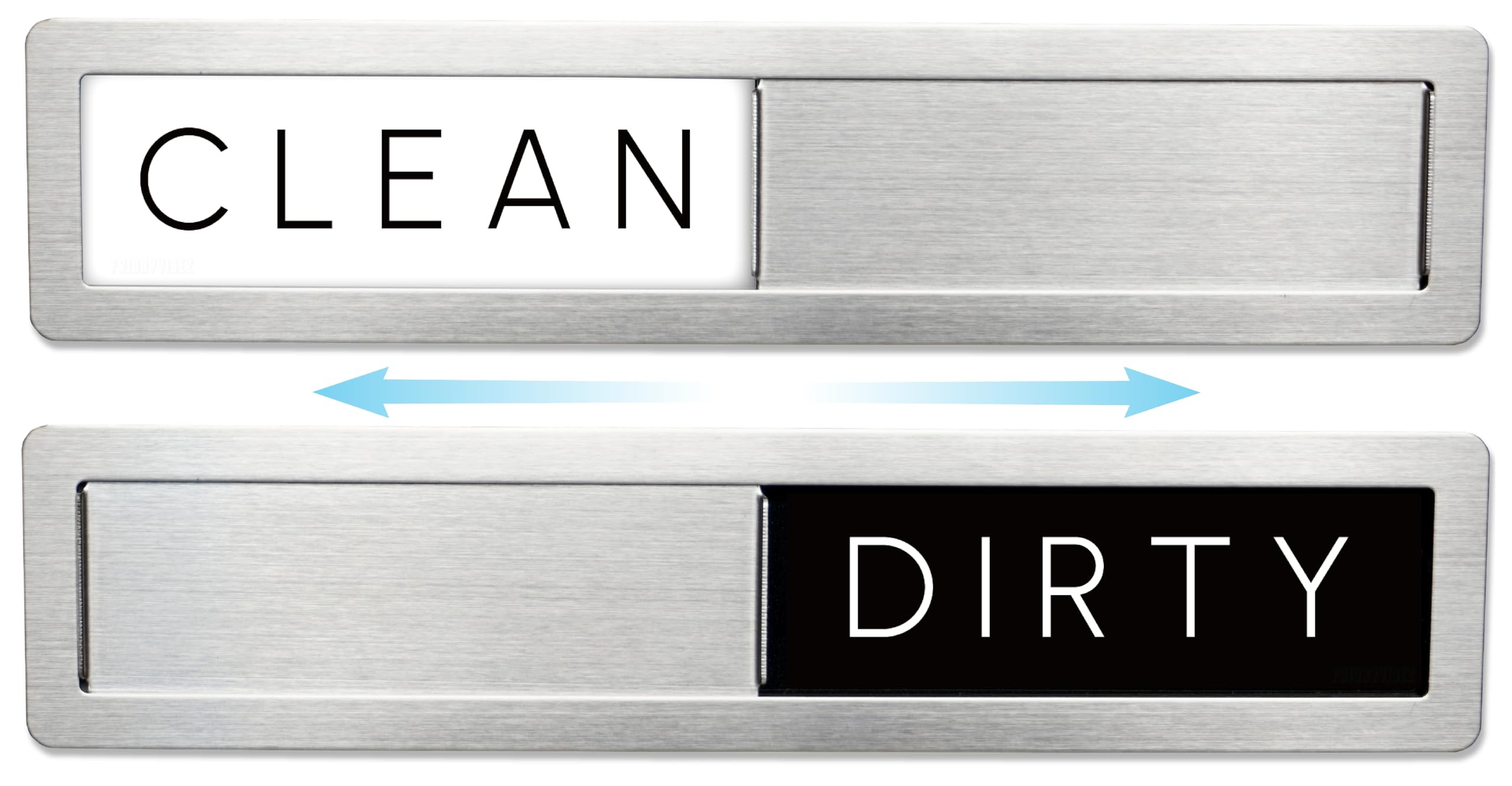 Stainless Steel Dishwasher Magnet Clean Dirty Sign - Premium Magnetic Signs That Say Clean/Dirty ... | Amazon (US)