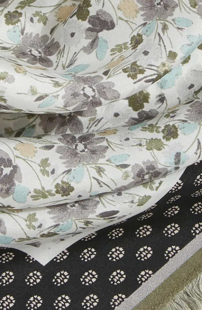 Print Square Silk Scarf | Nordstrom
