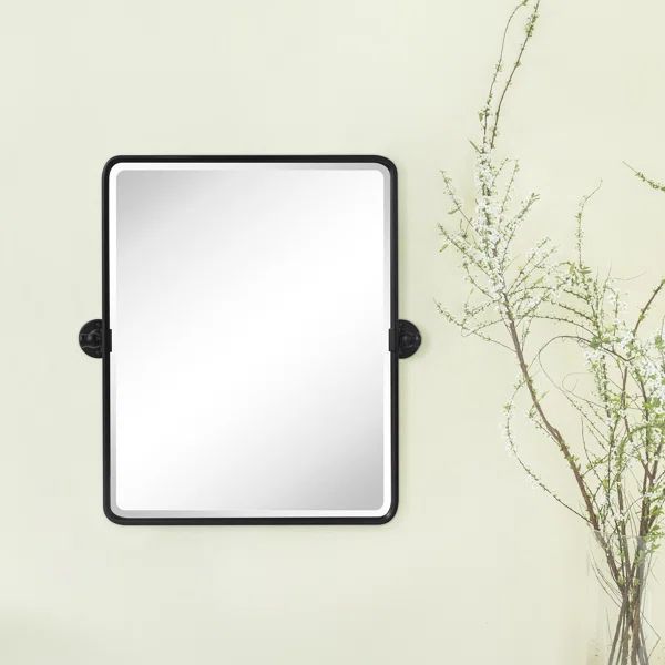 Woodvale Metal Framed Wall Mounted Bathroom / Vanity Mirror | Wayfair North America