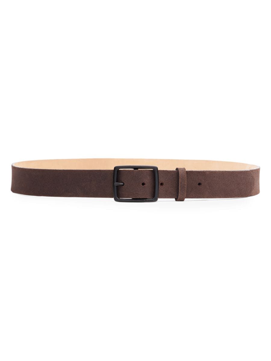 Rugged Leather Belt | Saks Fifth Avenue