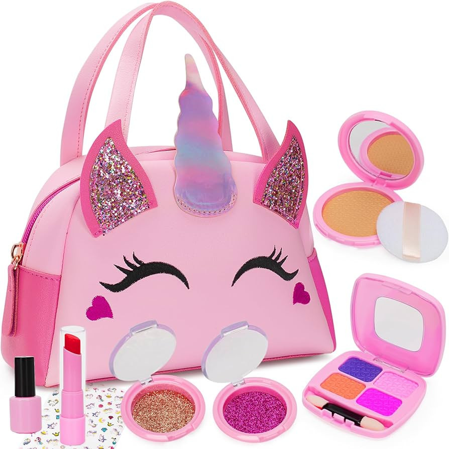 Officygnet Play Purse for Little Girls, Princess Pretend Play Girls Toys for 3 4 5 6 Year Old, To... | Amazon (US)