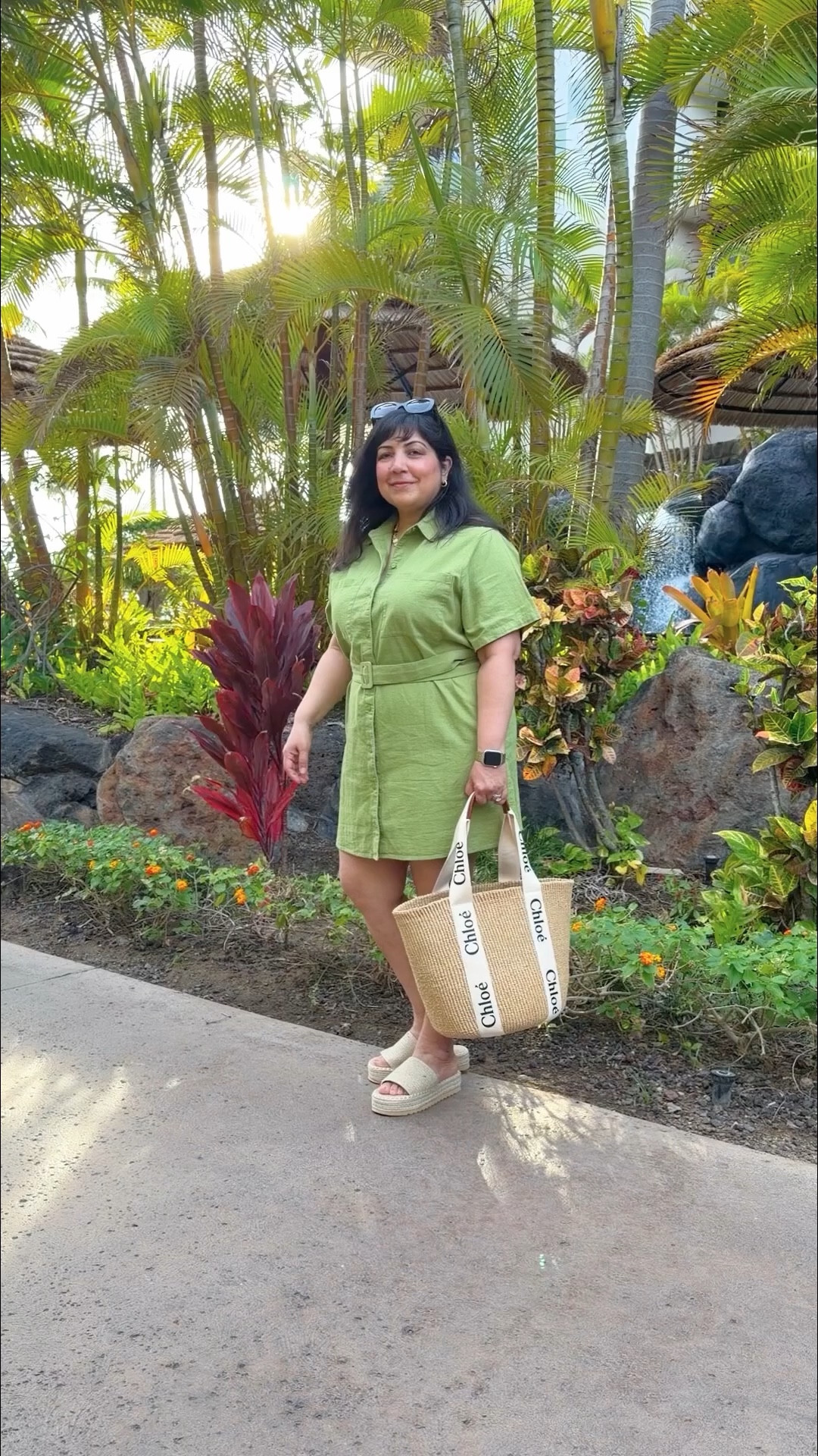 LTK Spring Sale! 25% off everything at Abercrombie with code AFLTK.

Vacation outfit idea! This cute little green linen dress is on sale for under $20! I love linen for warm weather and tropical beach vacations and love that this dress is so versatile that you can wear it on vacation, wear it to the office, wear it out to dinner or wear it anywhere! I wore it out to dinner at one of our favorite sushi places in Maui and I know I’ll wear it a lot at home too. It comes in regular, petite and tall sizes and it’s on major sale right now if you want to add it to your closet! Available in a neutral linen color too.

Abercrombie dress size large petite. BEACH sandals. Chloe raffia tote bag. Prada sunglasses.

#LTKSpringSale #LTKPetite #LTKMidsize