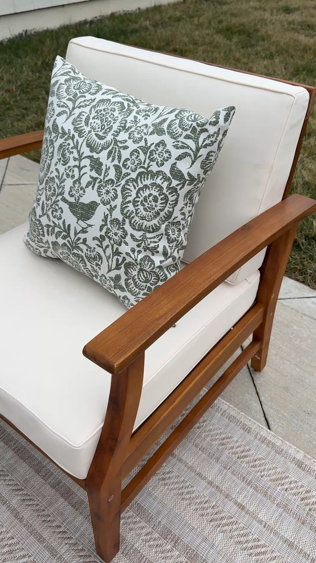 welcome to our backyard refresh 🫶🏻 @wayfair #wishyouwerehere #outdoor #Wayfair #Ad #WayfairPartner 