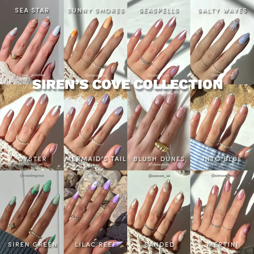 Siren's Cove Collection | Glamnetic